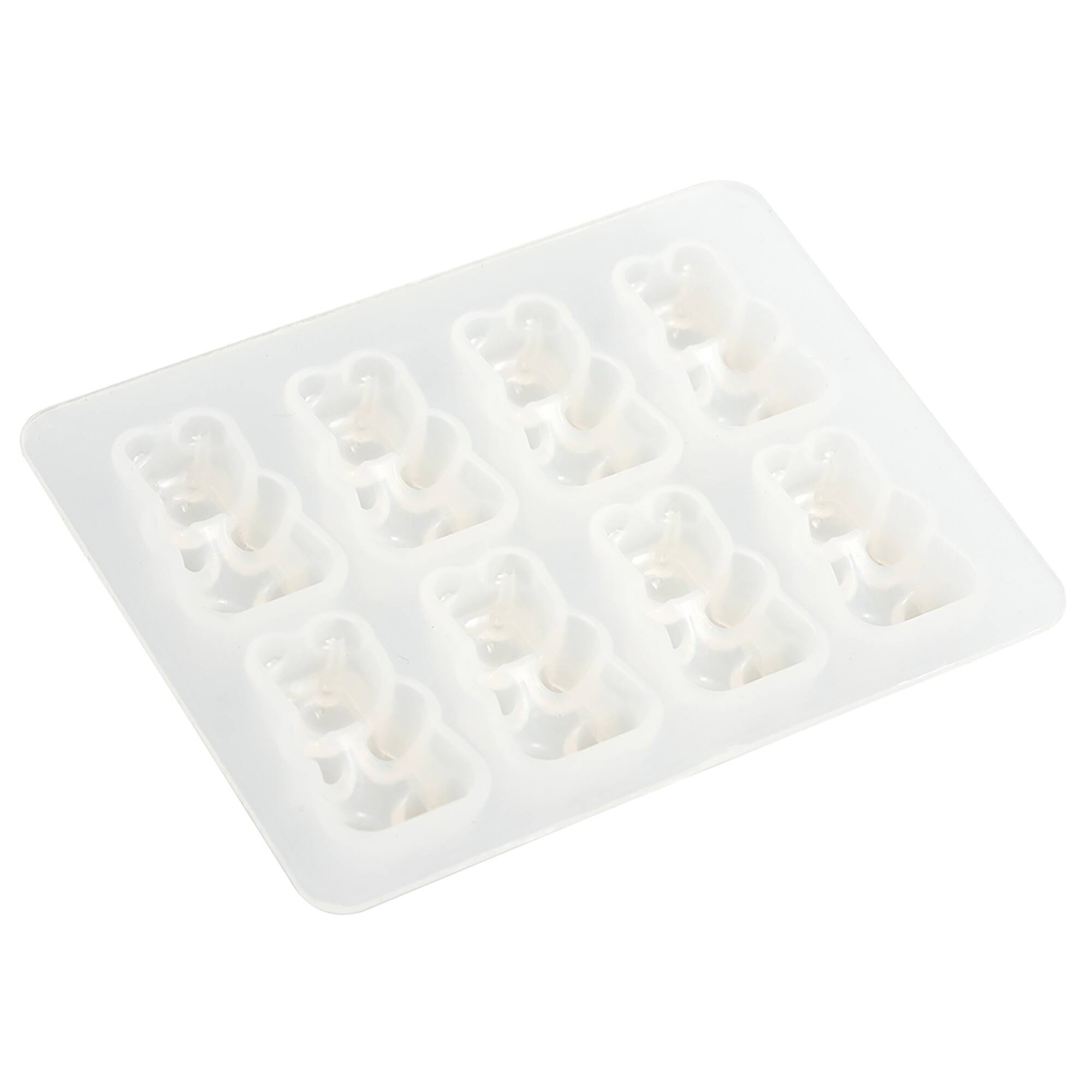 Color Pour 3.5" x 2.75" Resin Gummy Bear Silicone Mold